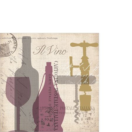 eleganckie papierowe serwetki dekoracyjne wino