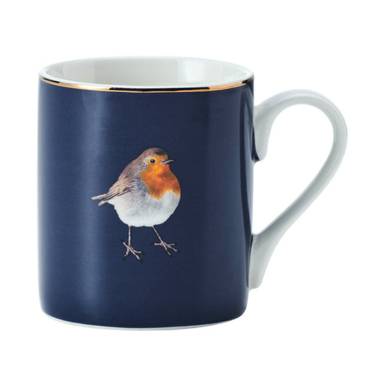 stylowy porcelanowy kubek Rudzik o pojemności 280 ml marki Mikasa